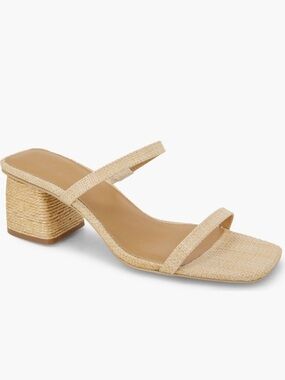 Splendid Rafia Heeled Sandals
